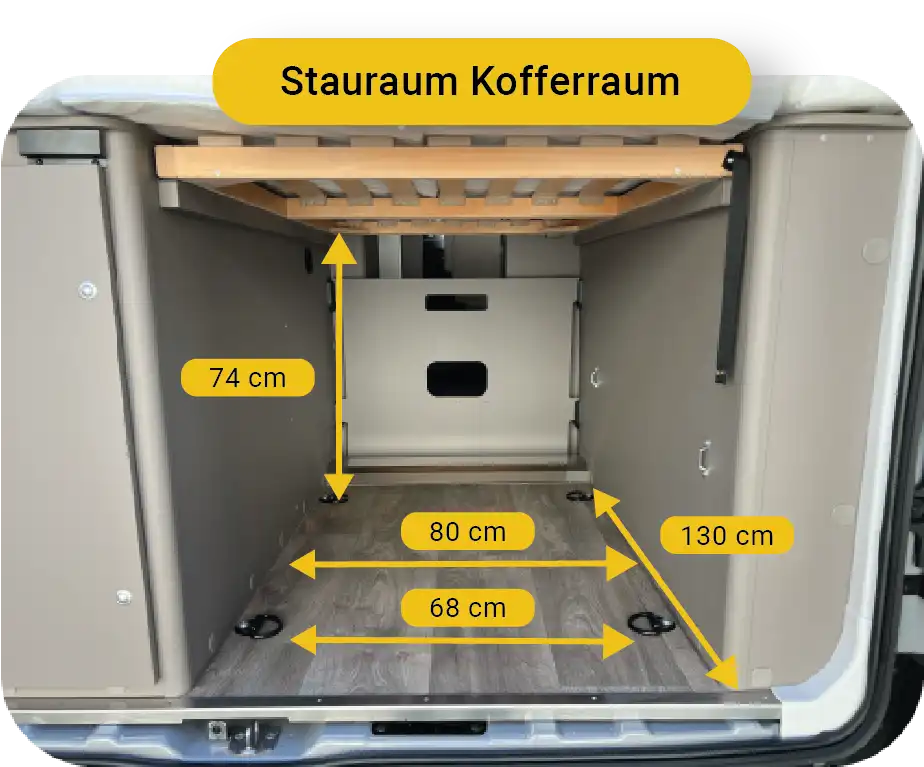 LMC Innovan 590 Kofferraum